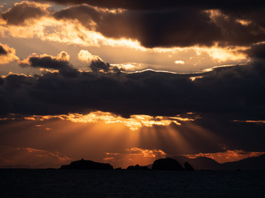 Sunset en Grèce