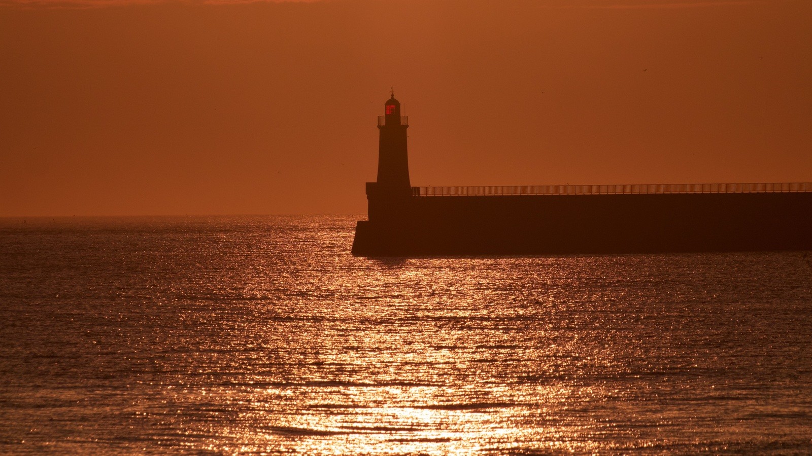 Sunset sur le Chenal des Sables d'Olonne