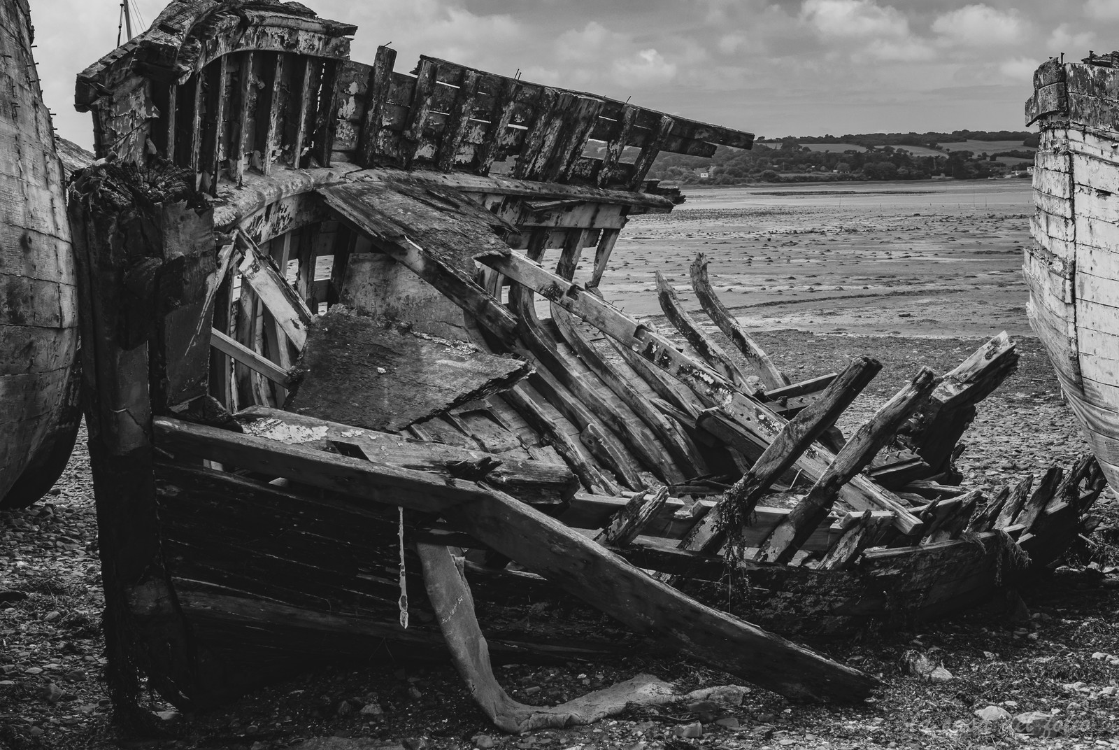 Cimetière de Bateaux de Rostellec - Bretagne